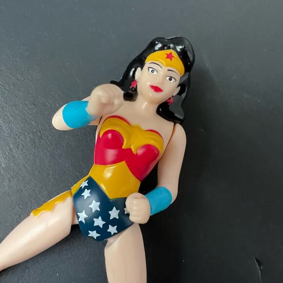 Wonder Woman Jack in the Box Super Heroes Kids Meal 1999 - Picture 8 of 9